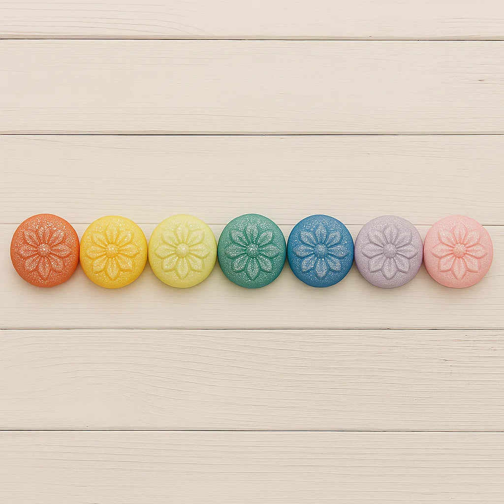 Rainbow Flower Bath Bomb