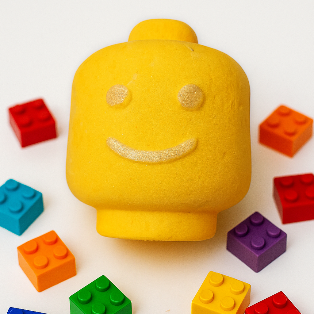 Brick Builder Head Bath Bomb