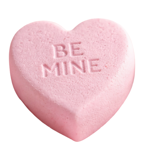 Large Love Heart Bath Bombs