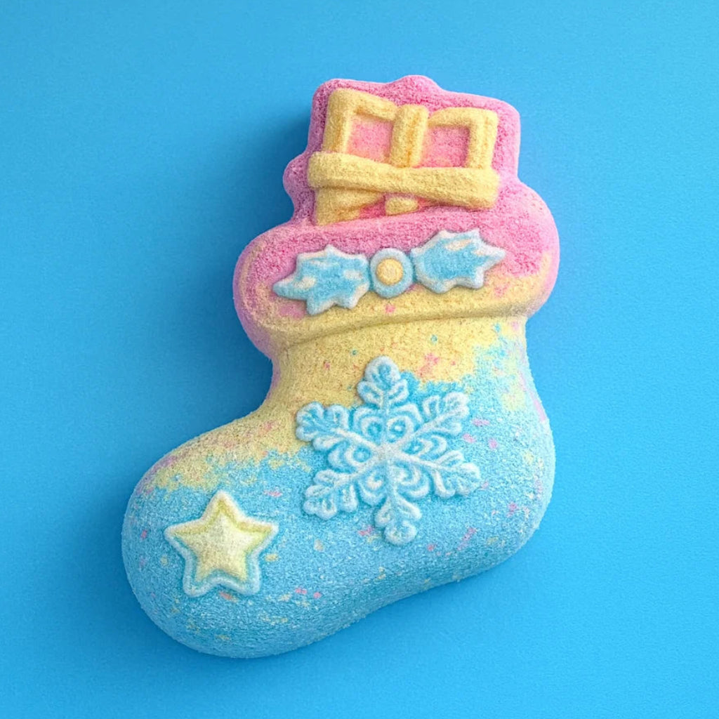 Pair of Christmas Stocking Bath Bombs