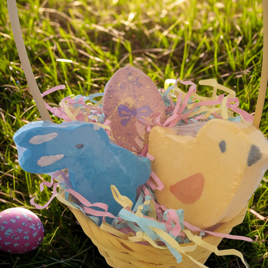 Easter Bath Bomb Basket Bundle