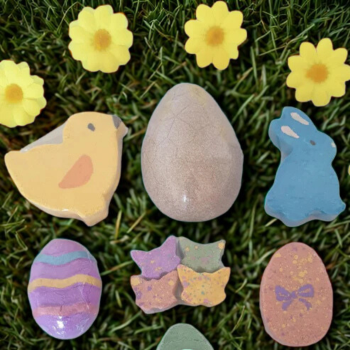 Easter Bath Bomb Basket Bundle