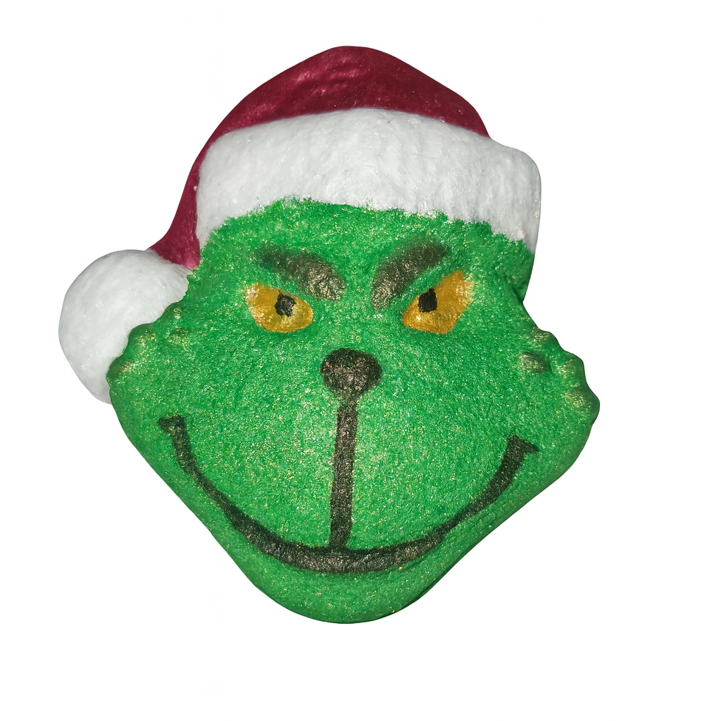 The Christmas Grinch Bath Bomb