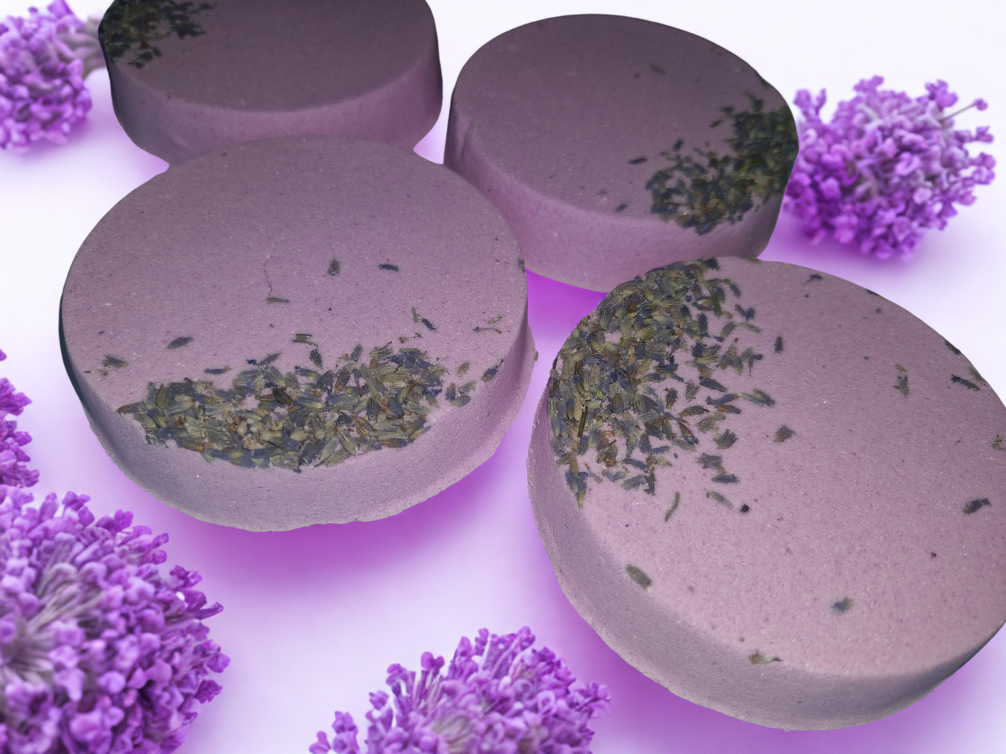 Lavender Disc Bath Bomb