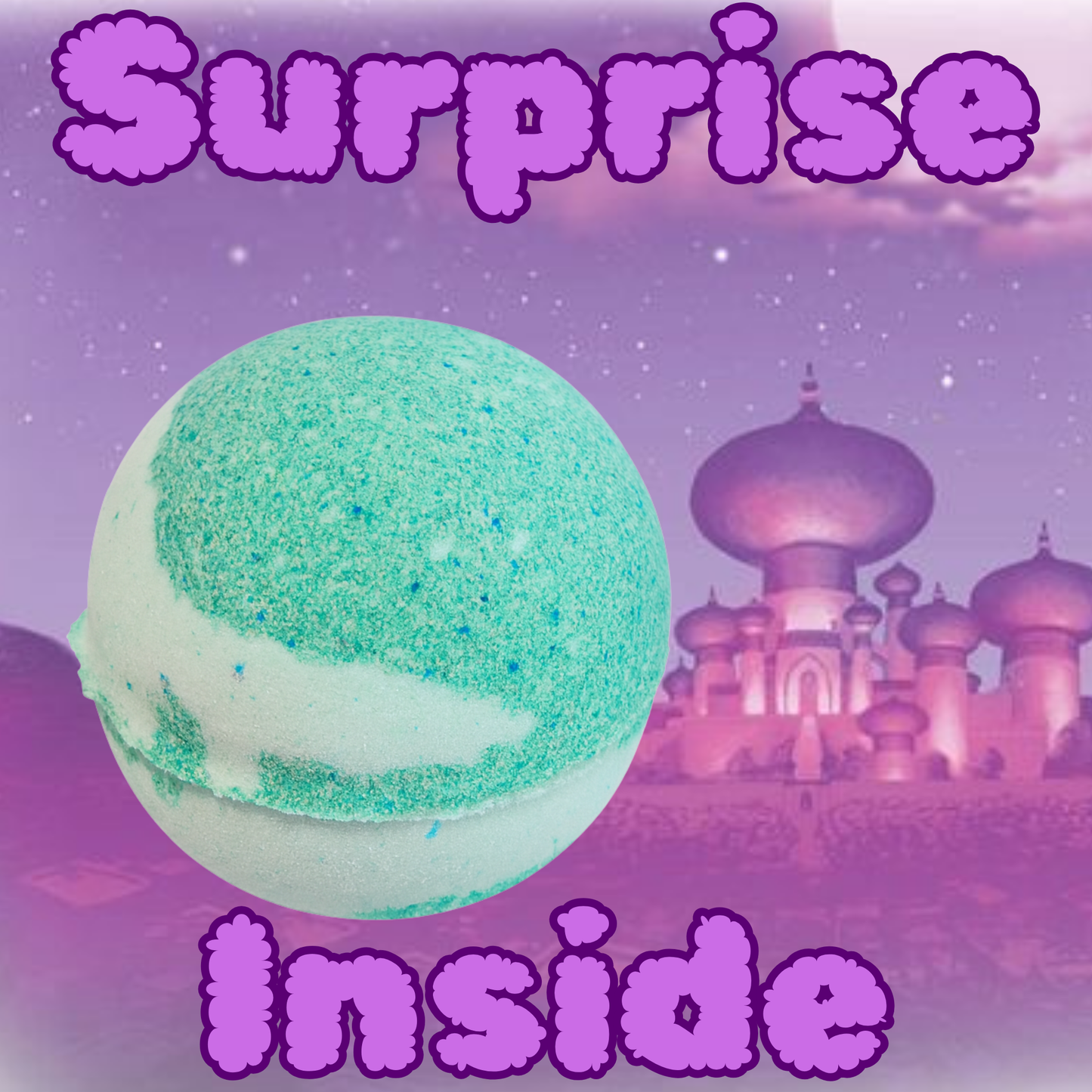 Princess Jasmine Toy Surprise Inside Bath Bomb