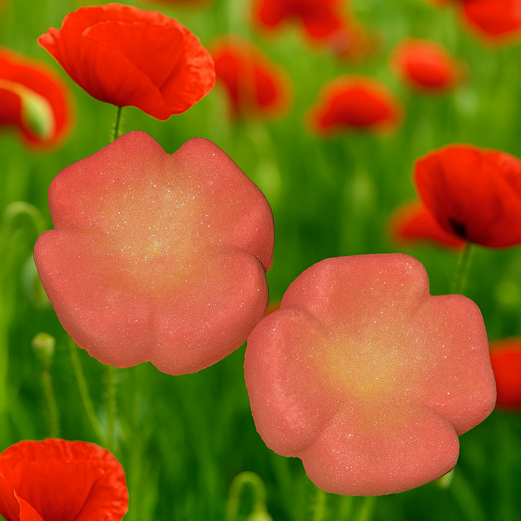 Red Poppy Bath Bomb