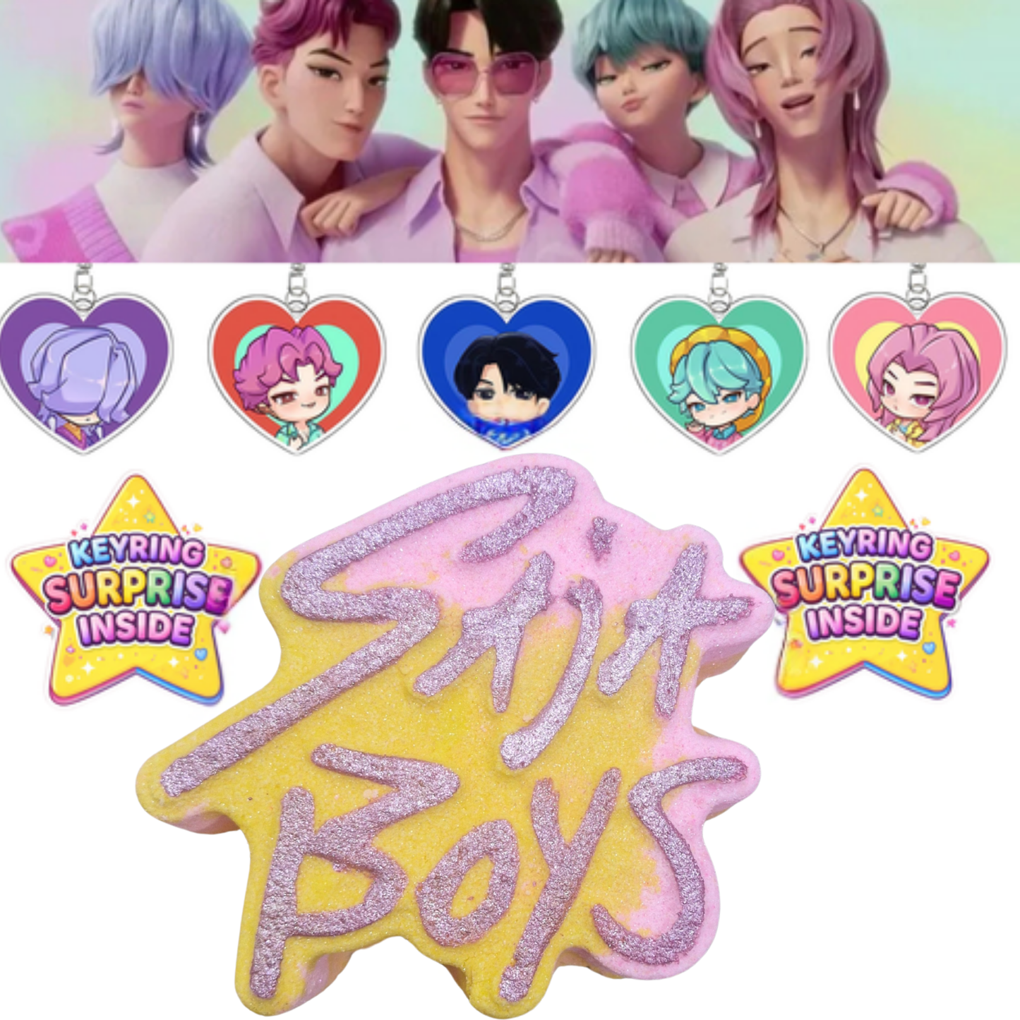 Saja Boys - Surprise Inside Bath Bomb