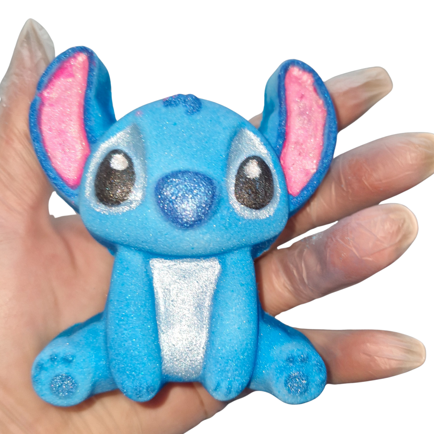 Blue Alien Experiment Pup Bath Bomb