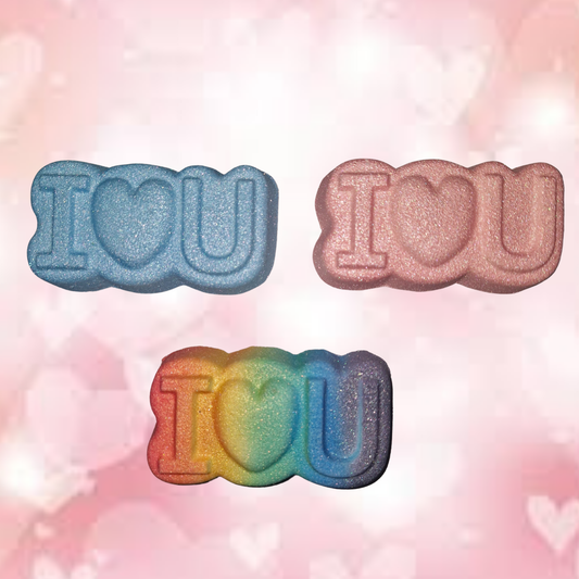 I Love U Bath Bombs