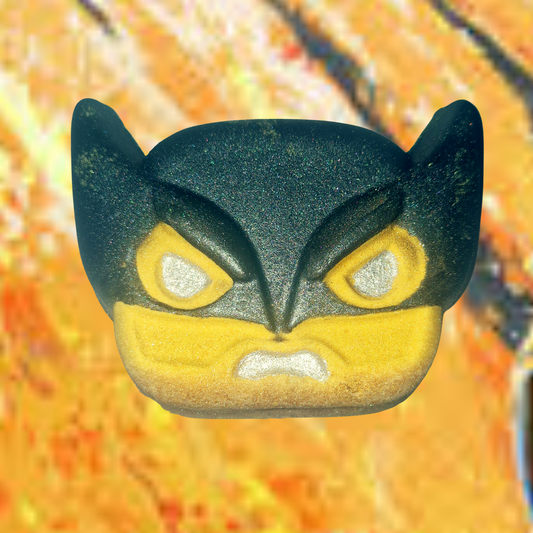 Adamantium Yellow Comic Superhero Bath Bomb