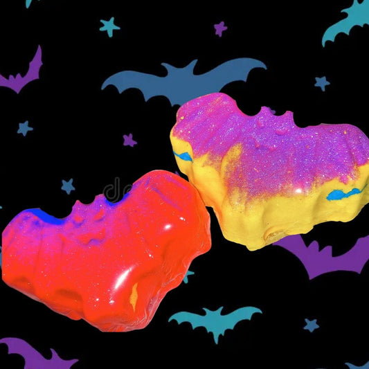 Spooky Halloween Bat Bath Bomb