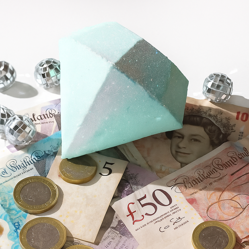Cash Surprise Diamond Bath Bomb