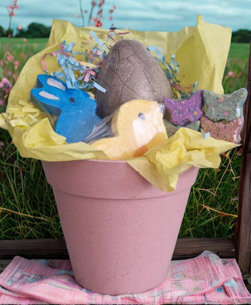 Easter Bath Bomb Basket Bundle