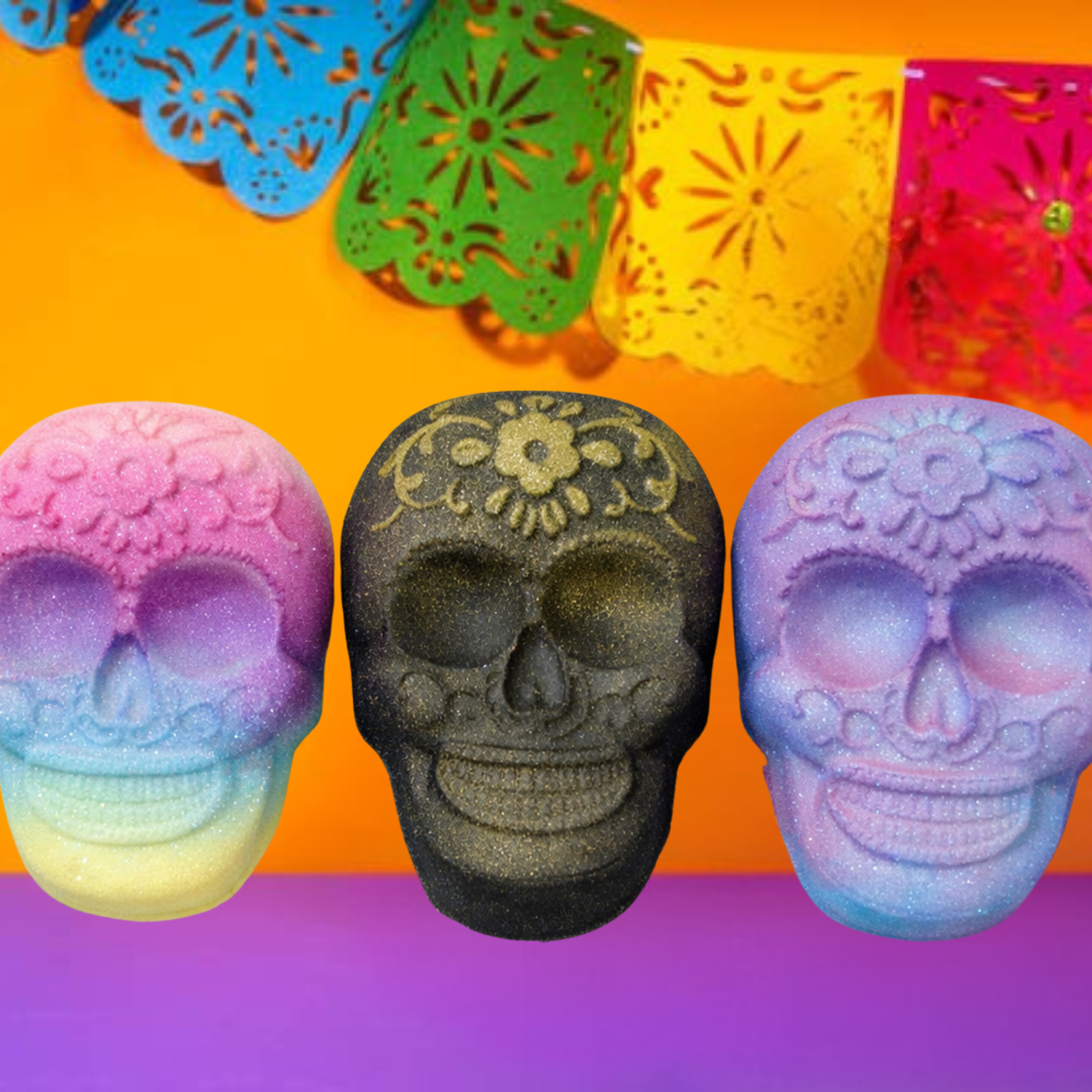 Festival of the Dead Skull Bath Bomb