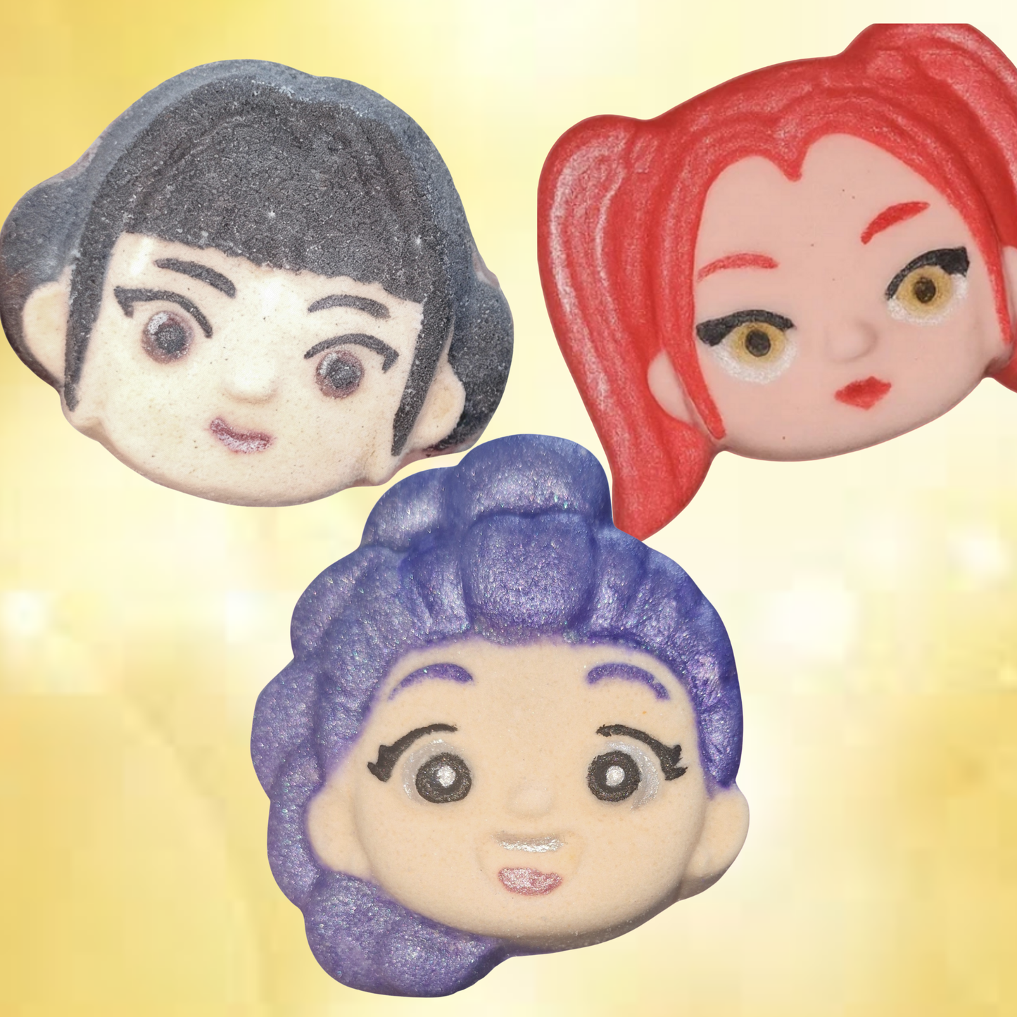 K-Pop Demon Killers Bath Bombs