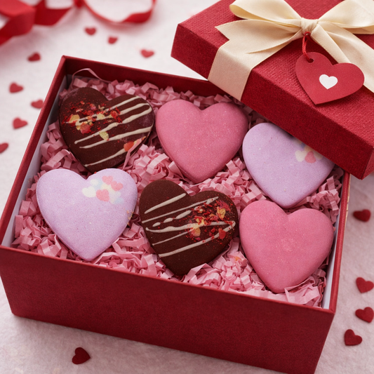 Valentine Love Heart Bath Bomb