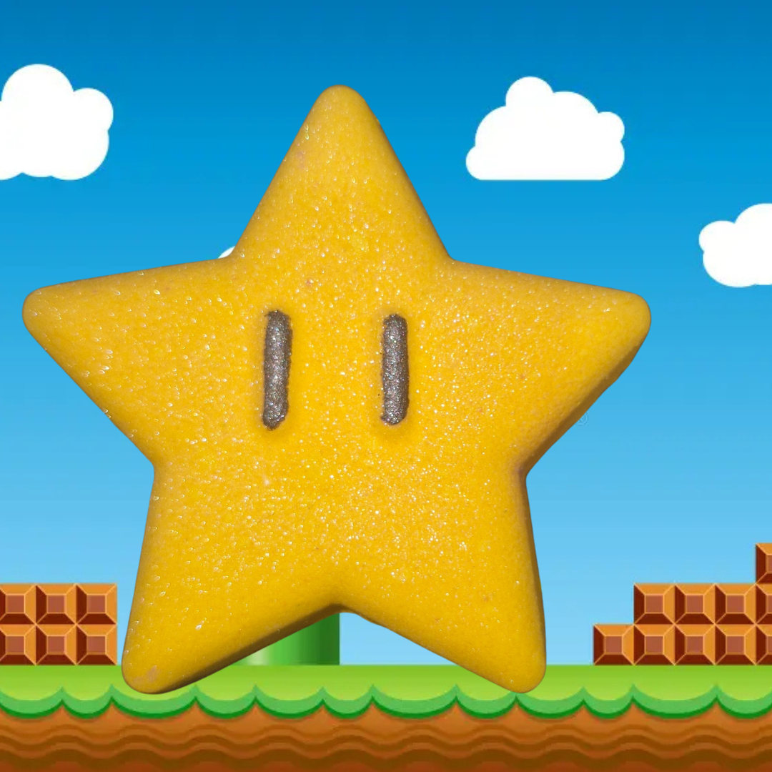 Game Power Star Bath Bomb