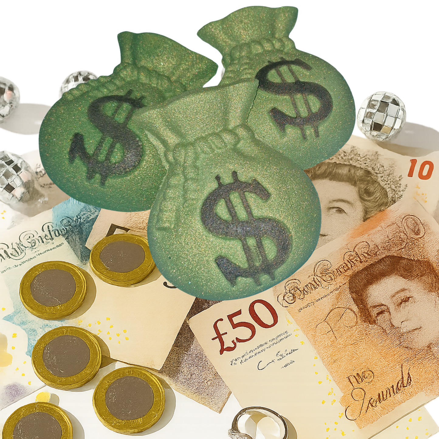 Cash Surprise! Money Bag Bath Bomb