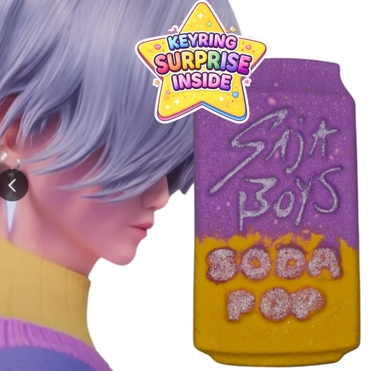 Kpop Saja Boys Soda Pop Can Bath Bomb - Surprise Inside