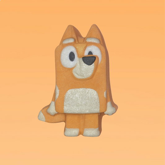 Orange Australian Cartoon Dog Bath Bomb