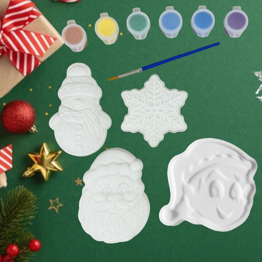 Paint Your Own Christmas Bath Bomb Kit – DIY Festive Gift Set