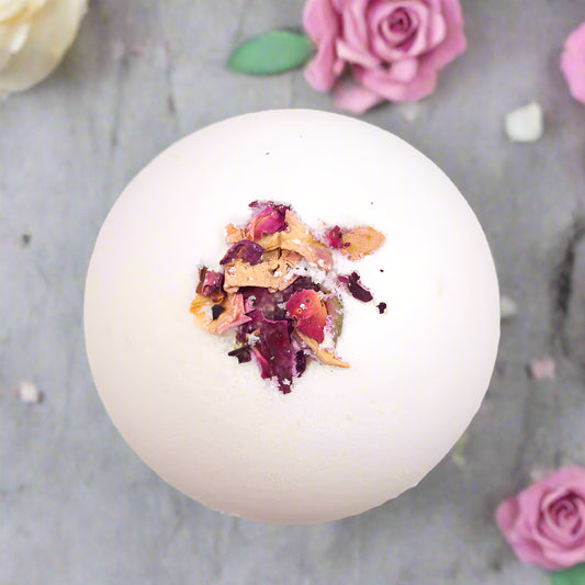 Floral Rose Petal Bath Bomb