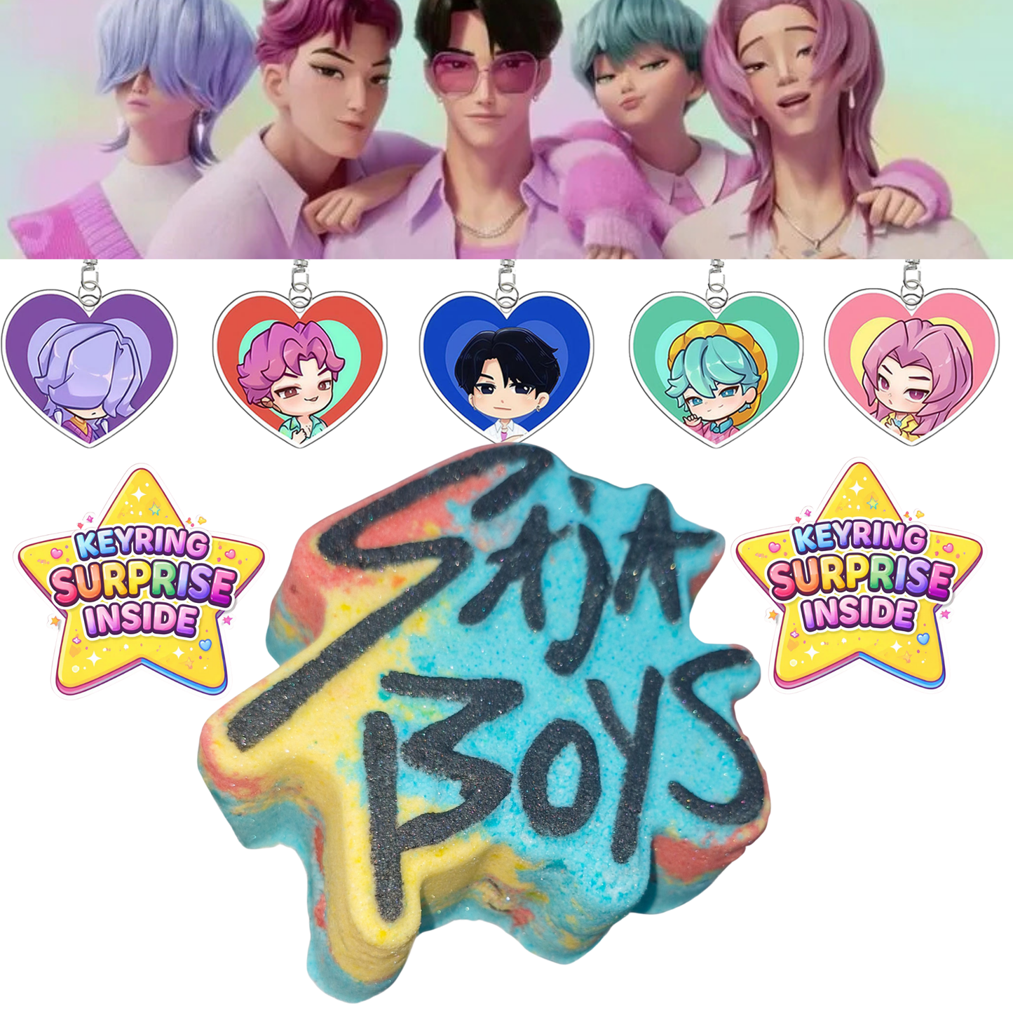 Saja Boys - Surprise Inside Bath Bomb