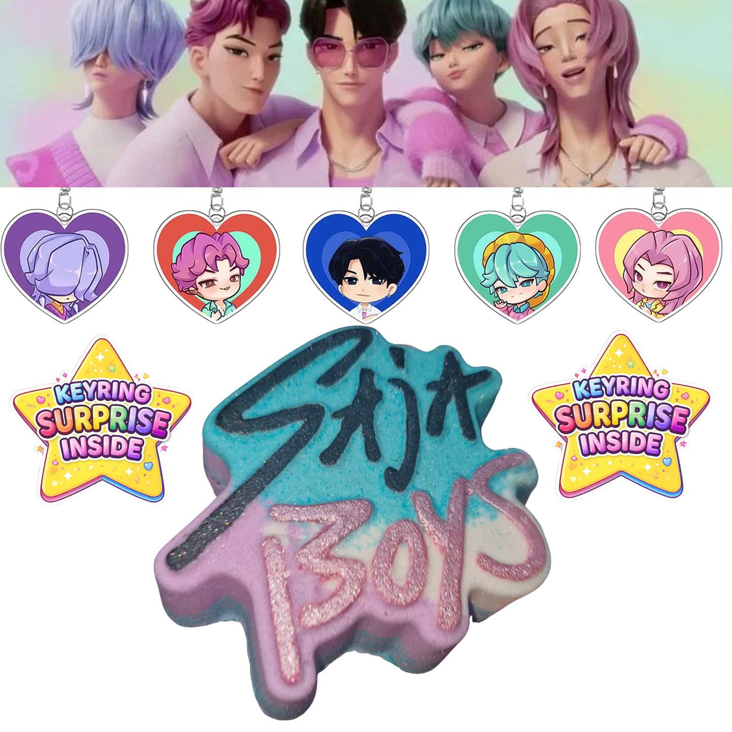 Saja Boys - Surprise Inside Bath Bomb