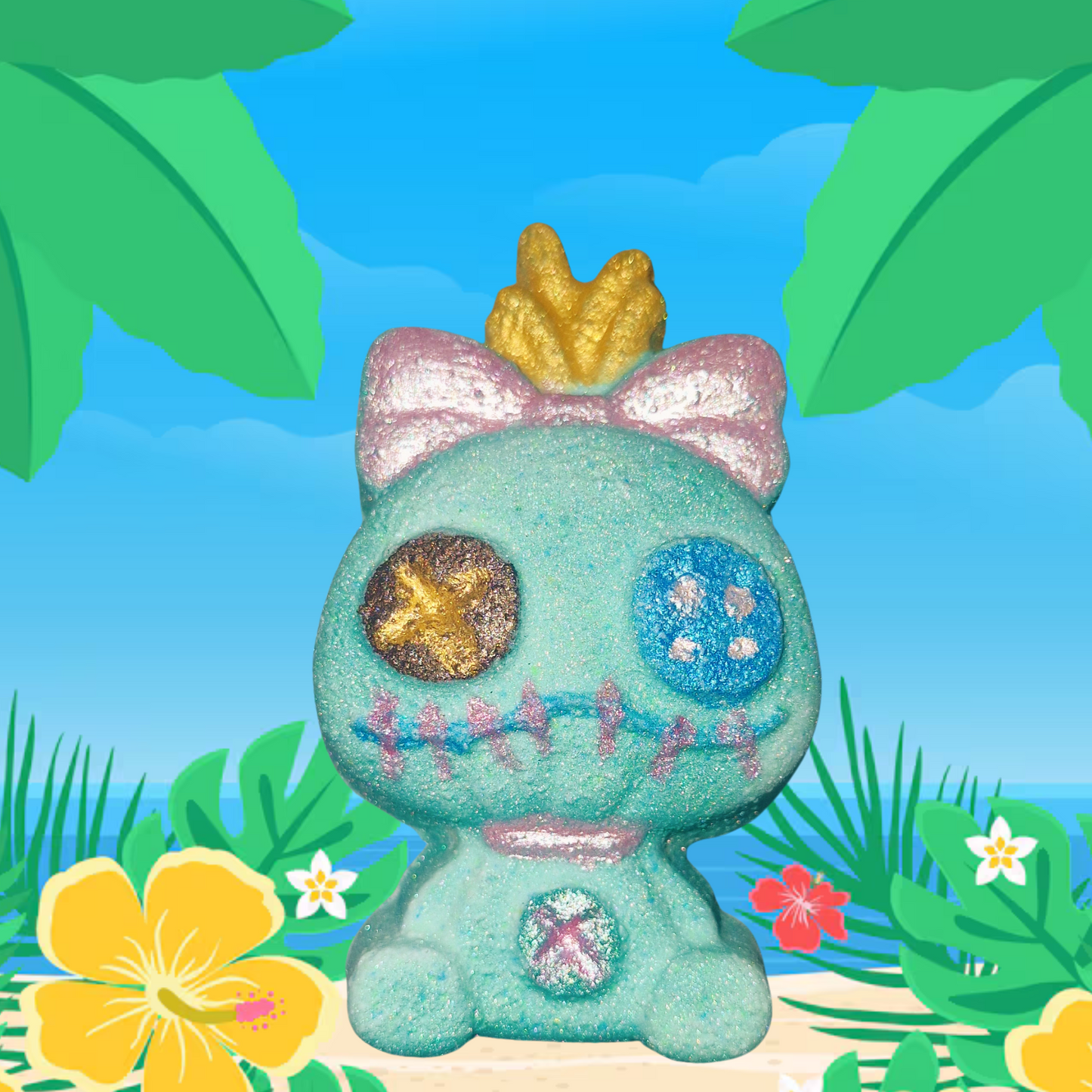 Stitch Teddy Plush Scrump Bath Bomb