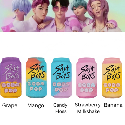 Kpop Saja Boys Soda Pop Can Bath Bomb - Surprise Inside