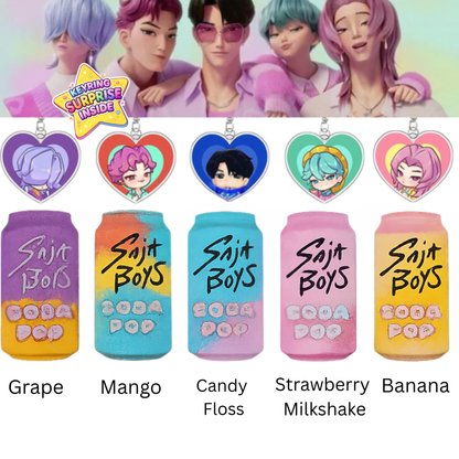 Kpop Saja Boys Soda Pop Can Bath Bomb - Surprise Inside