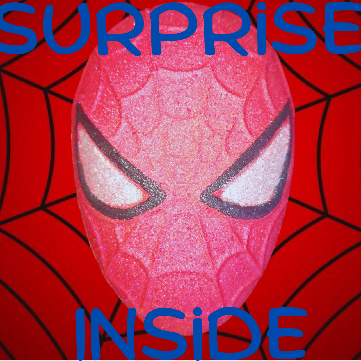 Web Slinger Comic Superhero Bath Bomb