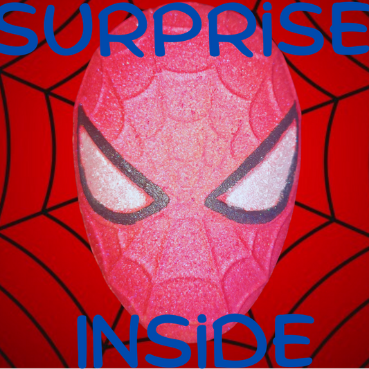 Web Slinger Comic Superhero Bath Bomb