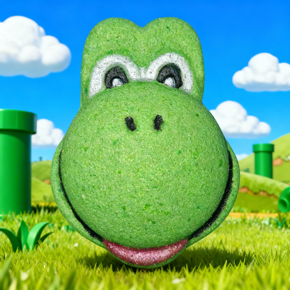 Green Gamer Dinosaur Bath Bomb