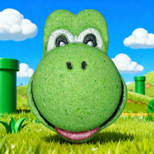 Green Gamer Dinosaur Bath Bomb